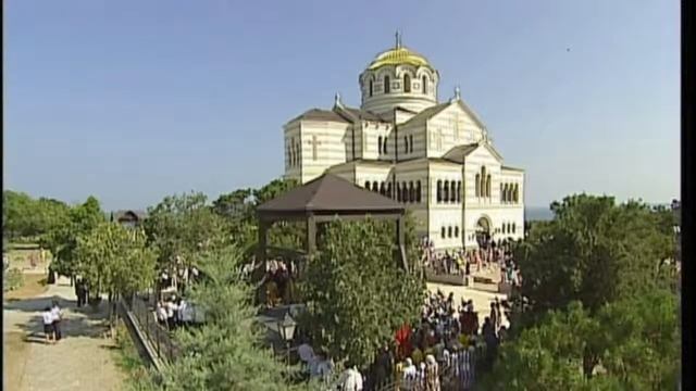 Владимирский собор в Херсонесе. Литургия 28.07.2013 смотреть онлайн