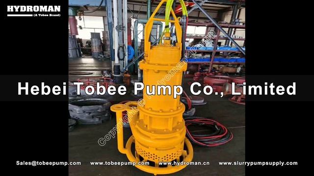 Tobee® Submersible Mud Desilting Pump with Water Jet Ring. смотреть онлайн