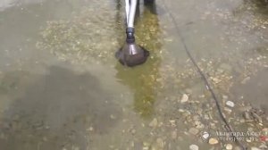 Очистка дна водоема  без откачки воды