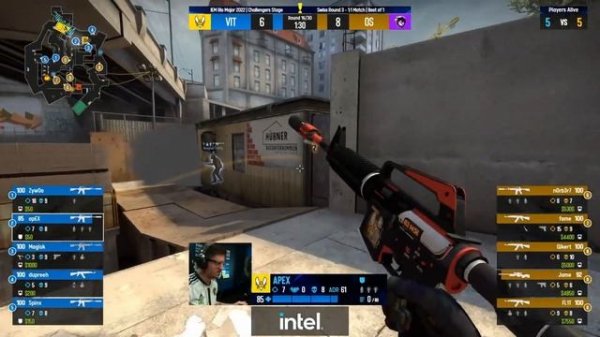 OUTSIDERS КРАСИВАЯ ИГРА! - Outsiders vs Vitality | IEM Rio 2022 (CS:GO)