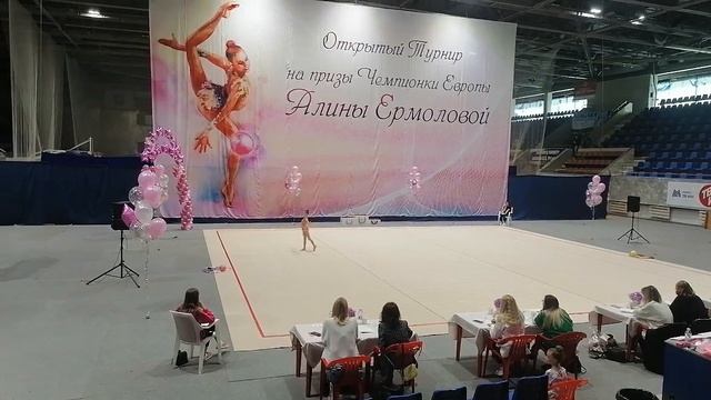 Художественная гимнастика. Выступление Варварки Заварки смотреть онлайн