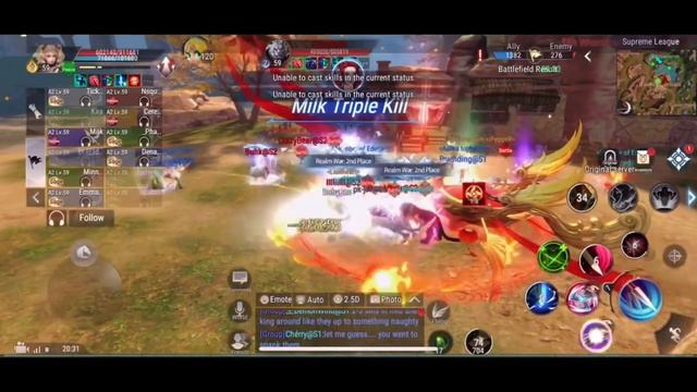 SUPREME LEAGUE EDEN VS INSANITY — PERFECT WORLD MOBILE смотреть онлайн