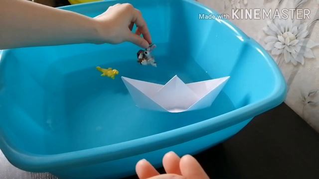 Познавательное развитие. Экспериментирование. Тема: Тонет - не тонет" смотреть онлайн