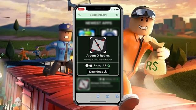 Arceus X Mod Menu Roblox Tutorial 2023 (iOS/Android) смотреть онлайн