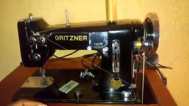 Gritzner model VZ sewing machine review смотреть онлайн