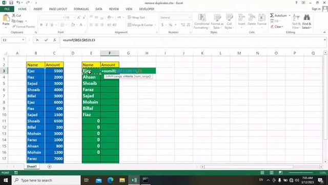 How To Combine Duplicate Rows & Sum The Values In Excel and Sort by the Summation of Values in exce смотреть онлайн