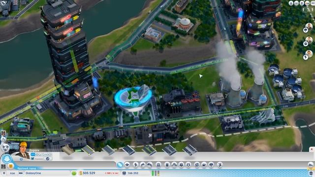 SimCity: Города будущего #22 - Элитная Мегабашня в GalaxyOne смотреть онлайн