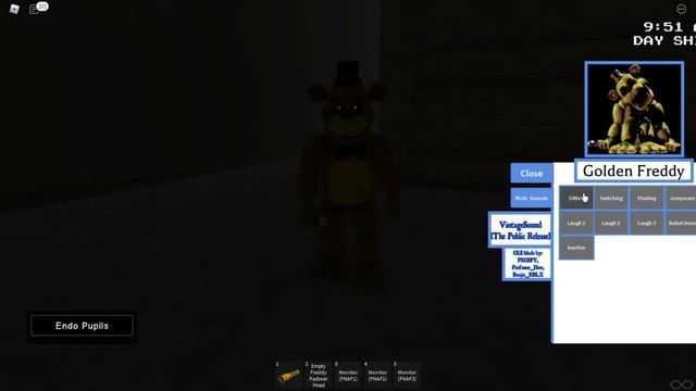 How To Get Secret Characters Golden Freddy, Shadow Freddy and Shadow Bonnie (Roblox FNAF Roleplay) смотреть онлайн