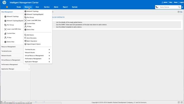 HP IMC 7.1 Setting up Hierarchical Management смотреть онлайн