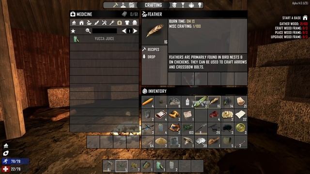 7 Days To Die - МЕРТВЕЦЫ В АМБАРЕ! - НОВЫЙ ВЫЖИВШИЙ! #2 смотреть онлайн