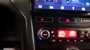 Рабочее видео Форд Мондео 4 в работе, установка магнитолы.