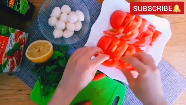 ? Салат-Капрезе-Изысканный вкус ИТАЛИИ!? #готовка #рецепты #2022 #вкуснаяеда смотреть онлайн