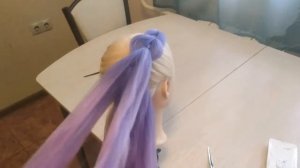 Косы с канекалоном . Ложные на резинках