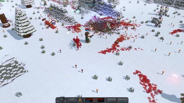 Critical Annihilation twin-stick voxel shooter on Linux смотреть онлайн