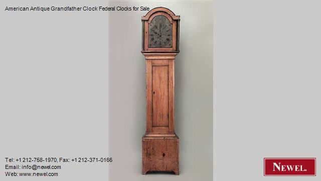 American Antique Grandfather Clock Federal Clocks for Sale смотреть онлайн