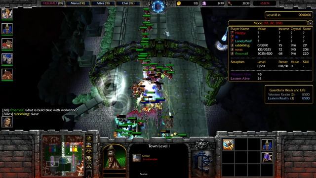 Warcraft 3 Classic HellHalt TD Competitive #141 смотреть онлайн