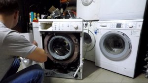 Bosch Maxx 5 подтекает \ Быстрый ремонт на дому