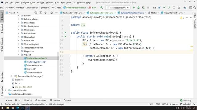 142 - Utility Classes - IO pt 05 - BufferedReader смотреть онлайн