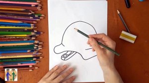Как нарисовать каску солдата. Онлайн-школа рисования «Малевашки»