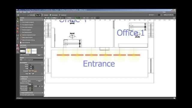 DIALux evo Tutorials for Beginners part 6 — Arranging lights смотреть онлайн