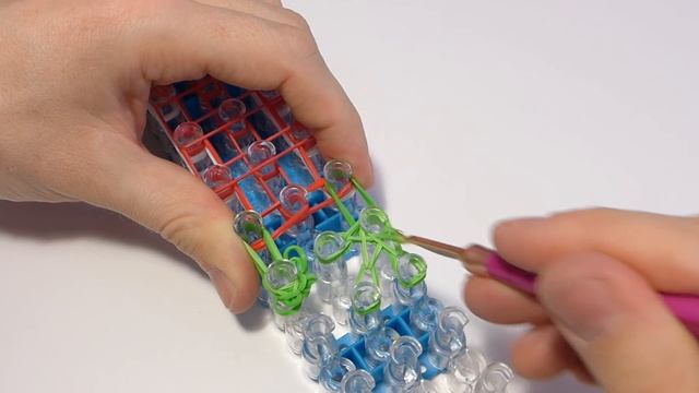 ЛЯГУШКА из резинок Rainbow Loom Bands. Урок 218 | Frog Rainbow Loom смотреть онлайн