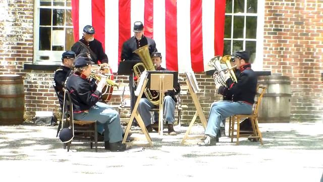 Kingdom Coming: Fort Delaware Cornet Band @ Allaire, NJ 2014 смотреть онлайн