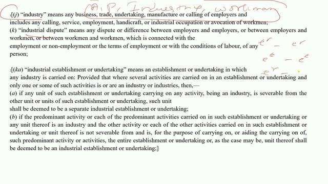 INDUSTRIAL DISPUTES ACT 1947 - ASSISTANT COMMISSIONER OF LABOUR EXAM - DEFINITIONS CLASS 03 смотреть онлайн