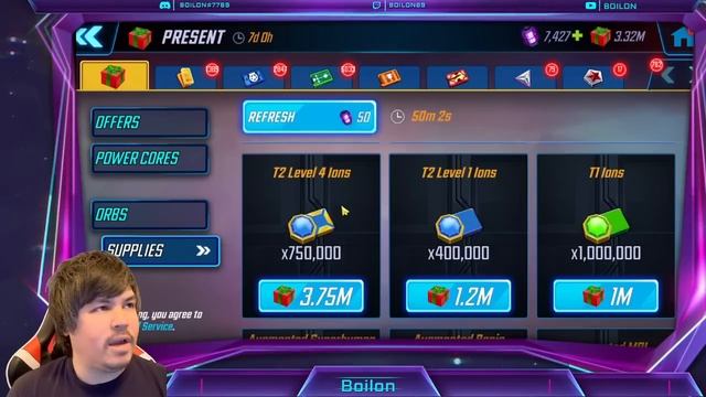 GETTING APOCALYPSE FASTER! T2 Blue 4 Ion CHEAT CODE! MARVEL Strike Force смотреть онлайн