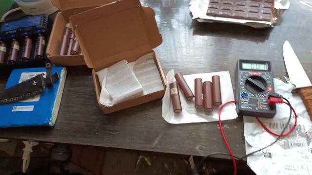 Распаковка акамулятаров с Али экспресс смотреть онлайн