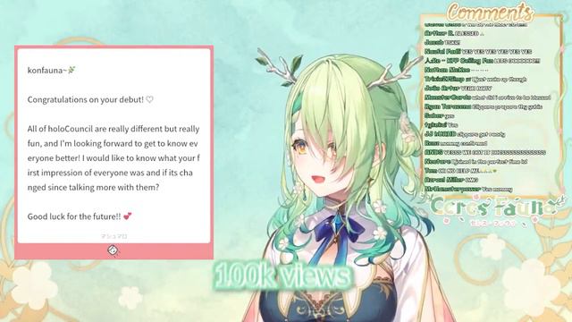 Who's Fawna?【Ceres Fauna】[Zatsudan Q&A highlights] смотреть онлайн