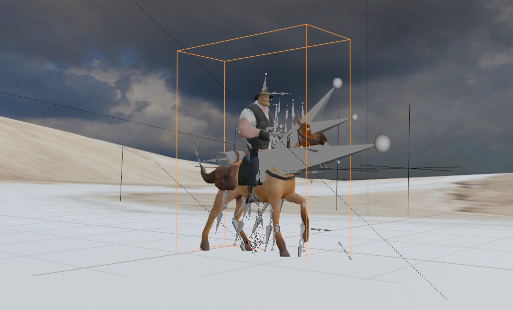 UPBGE  Настройка ХИТБОКС