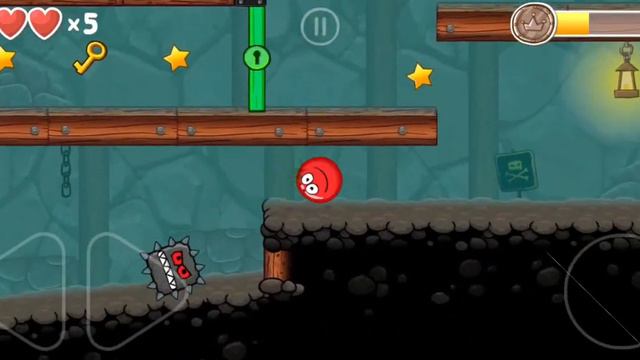 Red Ball 4 - Into the Caves - Level 65 and 66 with Tomato Ball смотреть онлайн