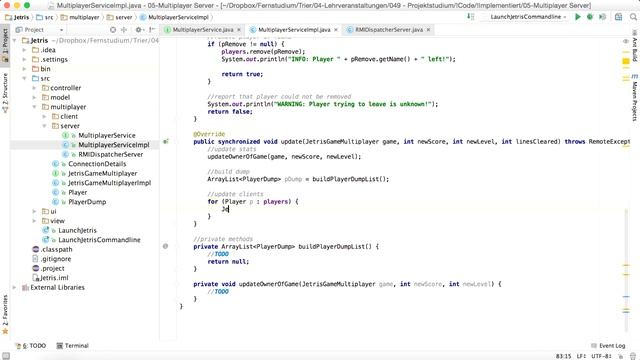 FUN mit FOPT #17 - Ein Tetris-Clon in Java - Der Multiplayermodus (3/7) - Server 1 смотреть онлайн