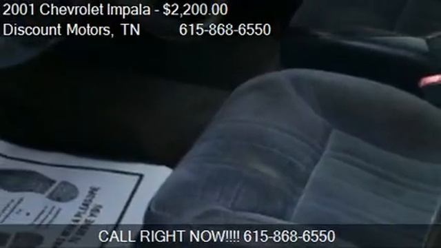2001 Chevrolet Impala Base for sale in Madison, TN 37115 at смотреть онлайн