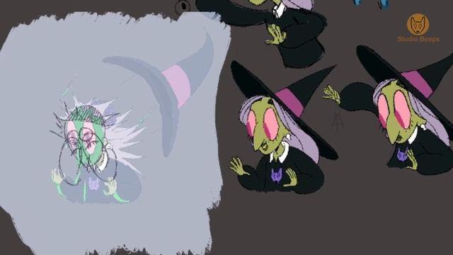 watch me draw key frames for 2D animation! ? смотреть онлайн
