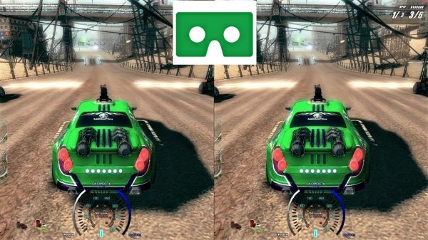 Death Track 3D VR video 3D SBS VR Box google cardboard