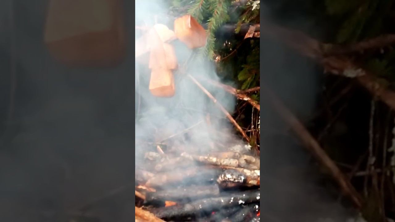 Копчение сала в походных условиях. смотреть онлайн