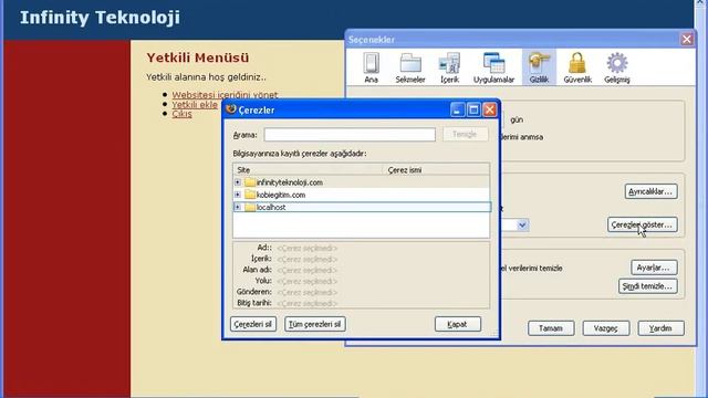 CHIP MYSQL # 20 - Oturum Açma Düzenlemeleri Yapmak