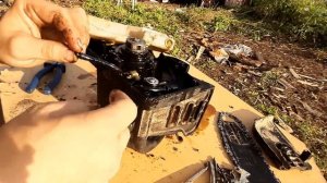 Ремонт электро пилы ПАРМА М6   и о канале