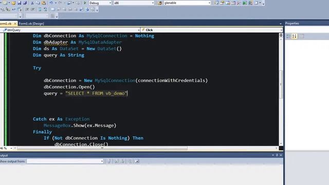 Connecting to MySQL with VB .NET Part 1 смотреть онлайн