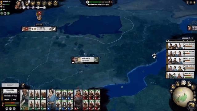 WAR WITH THE FALSE EMPEROR LIU BEI! Total War: Three Kingdoms - White Tiger - Yan Baihu Campaign #1 смотреть онлайн