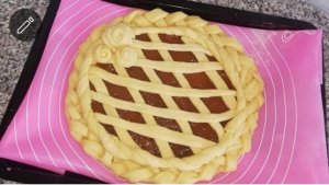 Идеальный пирог из песочного теста с повидлом_джемом..