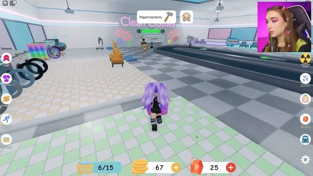 СИМУЛЯТОР СТИРАЛЬНОЙ МАШИНЫ в ROBLOX ! ? смотреть онлайн