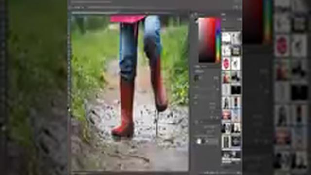 How to cut out liquid and semi transparent things in Photoshop: photoshopCAFE Live Stream смотреть онлайн