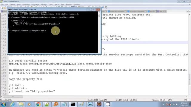 Spring Cloud Config Server and Client With GITHub Integration смотреть онлайн