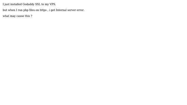 DevOps & SysAdmins: SSL - Internal Server Error in PHP смотреть онлайн
