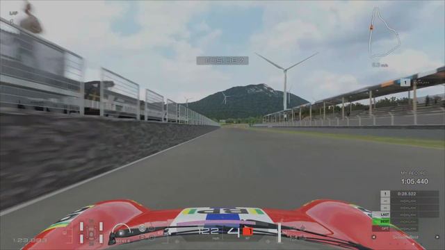 Ferrari Dino 246 GT Sardegna Reverse C Time Trial Lap (Gran Turismo 7) смотреть онлайн