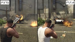 GTA 5 Next Gen Remastered PS5 VS PS4 - Direct Comparison! Attention to Detail & Graphics! ULTRA 4K