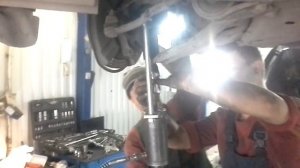 Замена передней шаровой mazda cx 7 МАСТАК 110-20150