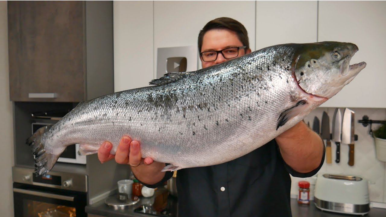 КАК ЗАСОЛИТЬ КРАСНУЮ РЫБУ. 2 СПОСОБА. смотреть онлайн